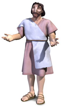 Jesus with welcoming arms Jesus image
